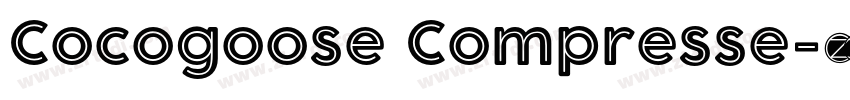 Cocogoose Compresse字体转换